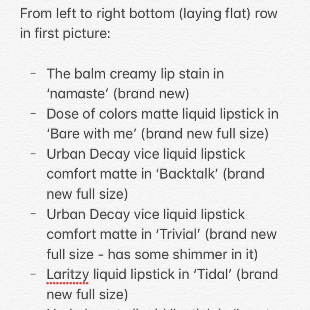 Lipstick bundle - Picture 7 of 8